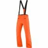 Pantalons De Ski SALOMON EDGE PANT M RED ORANGE 22 Orange -Vêtements hiver Homme Soldes 9 100282 edge pant m red orange lc1397600 01