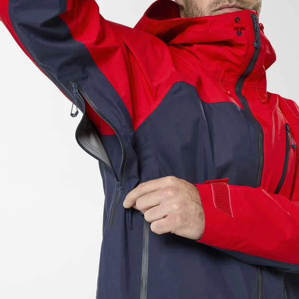 Vestes De Ski MILLET MAGMA GTX JKT M SAPHIR/ROUGE 22 Rouge / Bleu 6 Vestes De Ski MILLET MAGMA GTX JKT M SAPHIR/ROUGE 22 Rouge / Bleu – Image 4