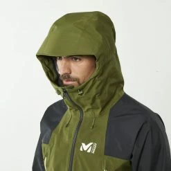 Vestes De Ski MILLET K HYBRID GTX JKT M FERN/BLACK 23 Vert / Noir 9 Vestes De Ski MILLET K HYBRID GTX JKT M FERN/BLACK 23 Vert / Noir -Vêtements hiver Homme Soldes 9 101491 k hybrid gtx jkt m fern noir miv9328 9453 02