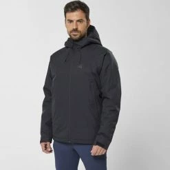 Vestes De Ski MILLET FITZ ROY INSULATED JKT M BLACK 22 Noir -Vêtements hiver Homme Soldes 9 101728 fitz roy insulated jkt m black miv8794 0247 06