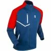 Vestes De Ski DAEHLIE JACKET KIKUT MEN ESTATE BLUE 22 Bleu / Rouge -Vêtements hiver Homme Soldes 9 101971 jacket kikut men estate blue 333243 25300 01