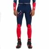 Collants De Ski ROSSIGNOL INFINI COMPRESSION RACE TIGHTS DARK NAVY 23 Bleu / Rouge -Vêtements hiver Homme Soldes 9 102054 infini compression race tights dark navy rlimu03a 715 01