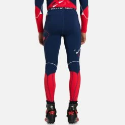 Collants De Ski ROSSIGNOL INFINI COMPRESSION RACE TIGHTS DARK NAVY 23 Bleu / Rouge -Vêtements hiver Homme Soldes 9 102054 infini compression race tights dark navy rlimu03a 715 02