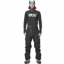 Pantalons De Ski PICTURE UNDER PANT BLACK 22 Noir -Vêtements hiver Homme Soldes 9 102166 mpt116 c 03