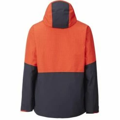Vestes De Ski PICTURE STONE JKT ORANGE RIPSTOP/DK BLUE 22 Bleu / Rouge -Vêtements hiver Homme Soldes 9 102169 mvt340 d 02