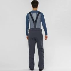 Pantalons De Ski SALOMON EDGE PANT M EBONY 21 Gris -Vêtements hiver Homme Soldes 9 102367 edge pant m ebony lc1397100 03