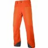 Pantalons De Ski SALOMON BRILLIANT PANT M PUREED PUMPKIN/RED ORAN 22 Orange -Vêtements hiver Homme Soldes 9 102376 brilliant pant m pureed pumpkin red oran lc1577300 01