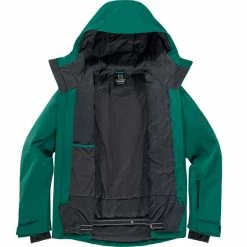 Vestes De Ski SALOMON HIGHLAND JKT M PACIFIC/EBONY 22 Gris / Vert 10 Vestes De Ski SALOMON HIGHLAND JKT M PACIFIC/EBONY 22 Gris / Vert -Vêtements hiver Homme Soldes 9 102423 highland jkt m pacific ebony lc1583200 03