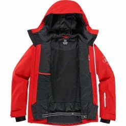 Vestes De Ski SALOMON HIGHLAND JKT M GOJI BERRY/BLACK 22 Rouge -Vêtements hiver Homme Soldes 9 102424 highland jkt m goji berry black lc1583300 02