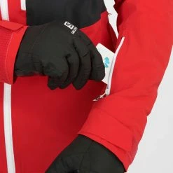 Vestes De Ski SALOMON HIGHLAND JKT M GOJI BERRY/BLACK 22 Rouge -Vêtements hiver Homme Soldes 9 102424 highland jkt m goji berry black lc1583300 06