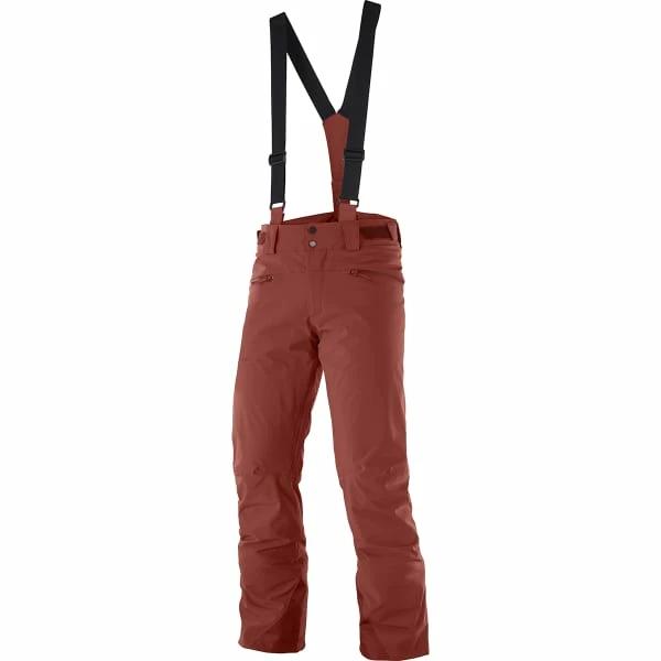 Pantalons De Ski SALOMON FORCE PANT M MADDER BROWN 22 Marron 3 Pantalons De Ski SALOMON FORCE PANT M MADDER BROWN 22 Marron