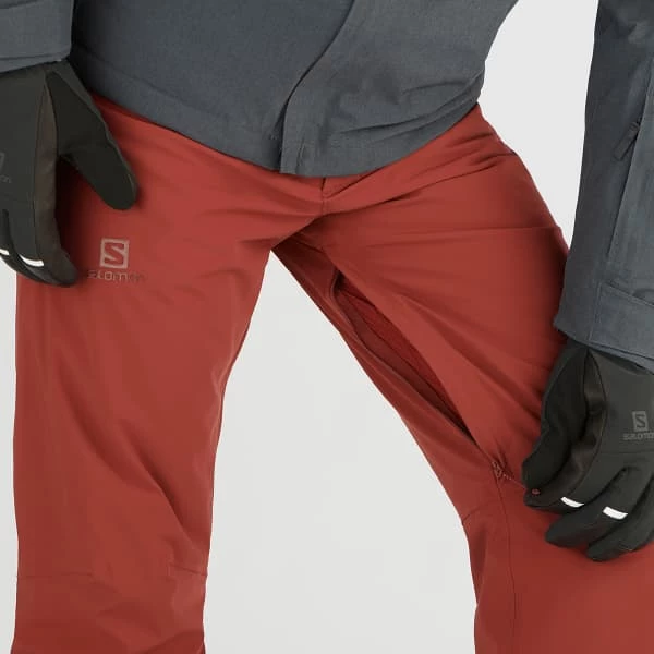 Pantalons De Ski SALOMON FORCE PANT M MADDER BROWN 22 Marron 4 Pantalons De Ski SALOMON FORCE PANT M MADDER BROWN 22 Marron – Image 2