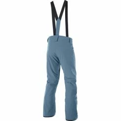 Pantalons De Ski SALOMON EDGE PANT M MALLARD BLUE 22 Bleu -Vêtements hiver Homme Soldes 9 102437 edge pant m mallard blue lc1584500 02