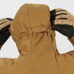 Vestes De Ski SALOMON SNOWSHELTER JKT M BRONZE BROWN/CUMIN/HEA 22 Marron -Vêtements hiver Homme Soldes 9 102444 snowshelter jkt m bronze brown cumin hea lc1586900 05