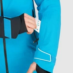 Vestes De Ski SALOMON RACE JKT M BARRIER REEF/BLACK 22 Bleu -Vêtements hiver Homme Soldes 9 102449 race jacket m barrier reef black lc1587100 06