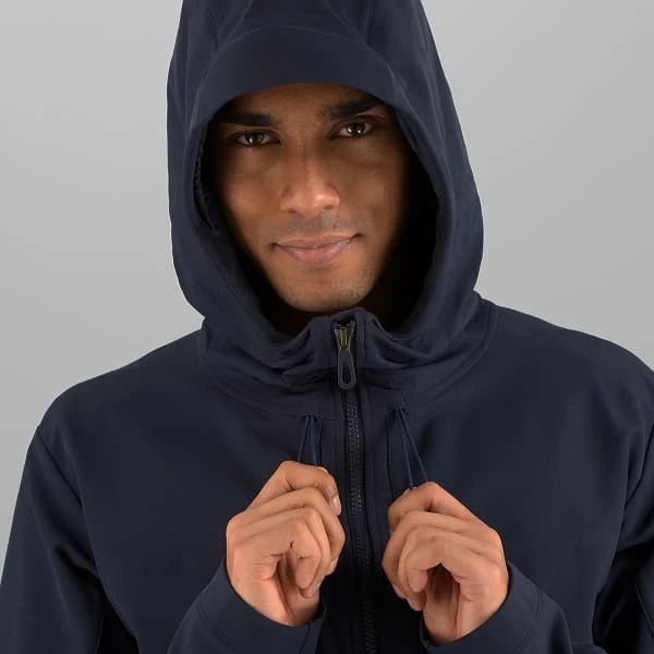 Vestes Softshells SALOMON OUTPEAK SOFTSHELL HDY M NIGHT SKY 22 Bleu 6 Vestes Softshells SALOMON OUTPEAK SOFTSHELL HDY M NIGHT SKY 22 Bleu – Image 4