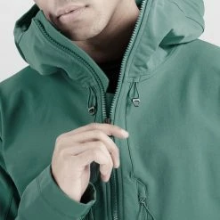 Vestes Softshells SALOMON OUTPEAK SOFTSHELL HDY M PACIFIC 22 Vert -Vêtements hiver Homme Soldes 9 102467 outpeak softshell hdy m pacific lc1594400 06