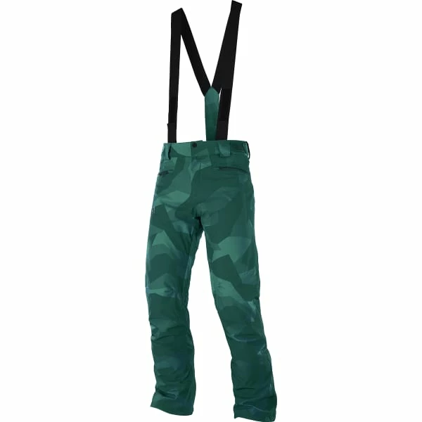 Pantalons De Ski SALOMON EDGE PANT M PACIFIC/AO 22 Vert 3 Pantalons De Ski SALOMON EDGE PANT M PACIFIC/AO 22 Vert