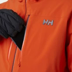 Vestes De Ski HELLY HANSEN ALPHA LIFALOFT JACKET PATROL 22 Orange -Vêtements hiver Homme Soldes 9 102548 alpha lifaloft jacket patrol 65667 300 05