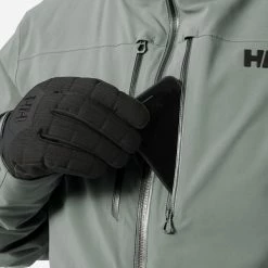 Vestes De Ski HELLY HANSEN ALPHA LIFALOFT JACKET TROOPER 22 Gris -Vêtements hiver Homme Soldes 9 102549 alpha lifaloft jacket trooper 65667 591 05