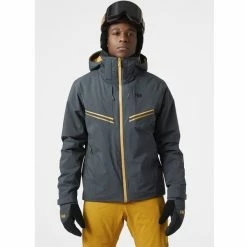Vestes De Ski HELLY HANSEN ALPHA INFINITY JACKET SLATE 22 Gris -Vêtements hiver Homme Soldes 9 102550 alpha infinity jacket slate 65775 983 03