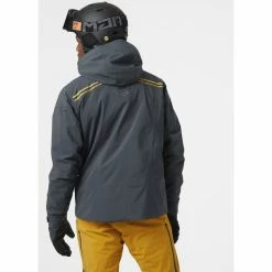 Vestes De Ski HELLY HANSEN ALPHA INFINITY JACKET SLATE 22 Gris -Vêtements hiver Homme Soldes 9 102550 alpha infinity jacket slate 65775 983 04