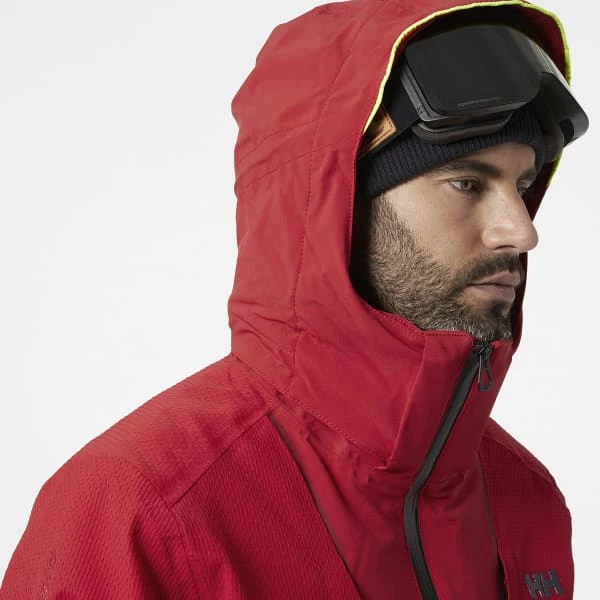 Vestes De Ski HELLY HANSEN FREEWAY JACKET RED 22 Rouge 6 Vestes De Ski HELLY HANSEN FREEWAY JACKET RED 22 Rouge – Image 4