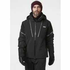 Vestes De Ski HELLY HANSEN FREEWAY JACKET BLACK 22 Noir 10 Vestes De Ski HELLY HANSEN FREEWAY JACKET BLACK 22 Noir -Vêtements hiver Homme Soldes 9 102650 freeway jacket black 65740 990 03