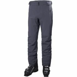 Pantalons De Ski HELLY HANSEN ALPHA LIFALOFT PANT SLATE 22 Gris