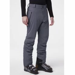 Pantalons De Ski HELLY HANSEN ALPHA LIFALOFT PANT SLATE 22 Gris -Vêtements hiver Homme Soldes 9 102656 alpha lifaloft pant slate 65761 983 03
