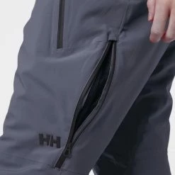 Pantalons De Ski HELLY HANSEN ALPHA LIFALOFT PANT SLATE 22 Gris -Vêtements hiver Homme Soldes 9 102656 alpha lifaloft pant slate 65761 983 05