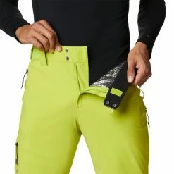 Pantalons De Ski COLUMBIA POWDER KEG III PANT BRIGHT CHARTREUSE 22 Vert -Vêtements hiver Homme Soldes 9 102730 powder keg iii pant bright chartreuse 1864101 386 06