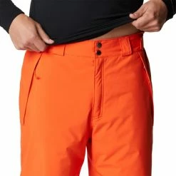 Pantalons De Ski COLUMBIA SHAFER CANYON PANT RED QUARTZ 22 Orange -Vêtements hiver Homme Soldes 9 102754 1954421 813 04