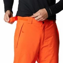 Pantalons De Ski COLUMBIA SHAFER CANYON PANT RED QUARTZ 22 Orange -Vêtements hiver Homme Soldes 9 102754 1954421 813 06