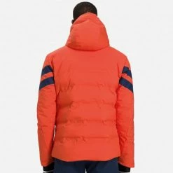 Vestes De Ski ROSSIGNOL DEPART JKT LAVA ORANGE 22 Orange -Vêtements hiver Homme Soldes 9 102921 depart jkt lava orange rlimj04 426 03