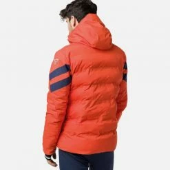 Vestes De Ski ROSSIGNOL DEPART JKT LAVA ORANGE 22 Orange -Vêtements hiver Homme Soldes 9 102921 depart jkt lava orange rlimj04 426 04