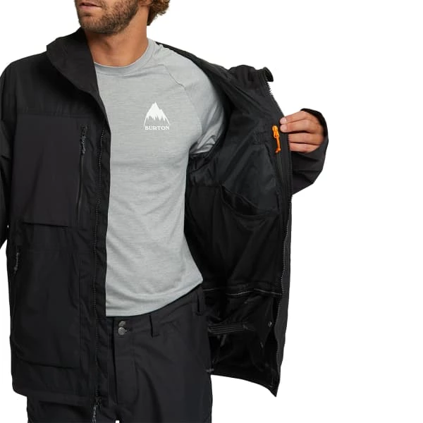 Vestes De Ski BURTON M FROSTNER JK TRUE BLACK 22 Noir 6 Vestes De Ski BURTON M FROSTNER JK TRUE BLACK 22 Noir – Image 4