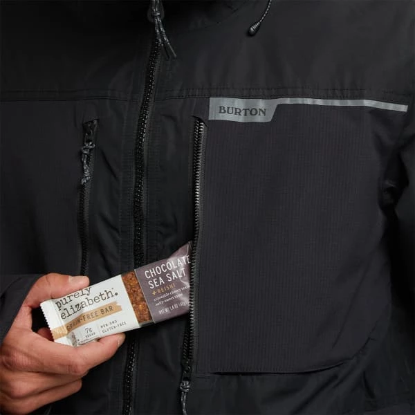 Vestes De Ski BURTON M FROSTNER JK TRUE BLACK 22 Noir 8 Vestes De Ski BURTON M FROSTNER JK TRUE BLACK 22 Noir – Image 6