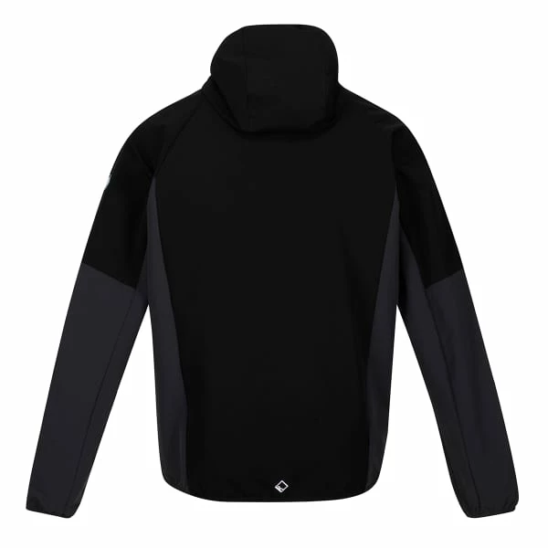 Vestes Softshells REGATTA GARN II BLK/ASH/ASH 22 Gris / Noir 6 Vestes Softshells REGATTA GARN II BLK/ASH/ASH 22 Gris / Noir – Image 4