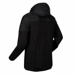 Vestes Softshells REGATTA UPHAM II HYBRID BLACK 22 Noir -Vêtements hiver Homme Soldes 9 104227 upham ii hybrid black rml215 800 03