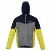 Vestes Softshells REGATTA GARN II NAVY/ASHMARL 22 Jaune / Gris / Noir -Vêtements hiver Homme Soldes 9 104230 garn ii navy ashmarl rml214 vdm 01