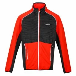 Vestes Softshells REGATTA YARE IV CAJUNORA/BLK 22 Orange / Noir / Gris