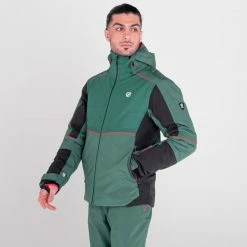 Vestes De Ski DARE 2B CATCH ON JKT FERNGR/FORES 22 Vert -Vêtements hiver Homme Soldes 9 104303 catch on jkt ferngr fores dmp499 zuc 04