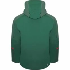 Vestes De Ski DARE 2B INTERMIT III JKT FORESTG/FERN 22 Vert / Orange -Vêtements hiver Homme Soldes 9 104309 intermit iii jkt forestg fern dmp502 gad 03