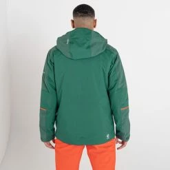 Vestes De Ski DARE 2B INTERMIT III JKT FORESTG/FERN 22 Vert / Orange -Vêtements hiver Homme Soldes 9 104309 intermit iii jkt forestg fern dmp502 gad 06