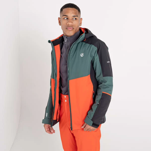 Vestes De Ski DARE 2B INTERMIT III JKT FERNGR/AMBRG 22 Orange / Vert / Noir 7 Vestes De Ski DARE 2B INTERMIT III JKT FERNGR/AMBRG 22 Orange / Vert / Noir – Image 5