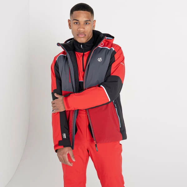 Vestes De Ski DARE 2B INTERMIT III JKT CHINRED/EBNY 22 Rouge / Gris 7 Vestes De Ski DARE 2B INTERMIT III JKT CHINRED/EBNY 22 Rouge / Gris – Image 5