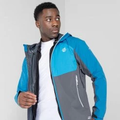 Vestes De Ski DARE 2B TOUCHPOINT JKT PETRLB/MTHYL 22 Bleu / Noir -Vêtements hiver Homme Soldes 9 104322 touchpoint jkt petrlb mthyl dmw469 7c7 06