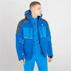 Vestes De Ski DARE 2B PIVOTAL JKT LAPIS BLUE/ATHLETIC BLUE 22 Bleu / Noir -Vêtements hiver Homme Soldes 9 104649 pivotal jacket lapis blue athletic blue dmp498 xw3 03