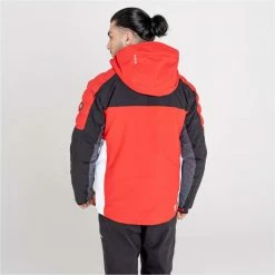 Vestes De Ski DARE 2B PIVOTAL JKT BLACK/EBONY 22 Noir / Rouge / Gris -Vêtements hiver Homme Soldes 9 104651 pivotal jacket black ebony dmp498 06n 05